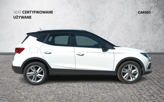 Seat Arona cena 64899 przebieg: 83425, rok produkcji 2019 z Zagórz małe 529